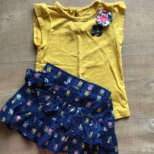 Carter’s 2t outfit with skirt